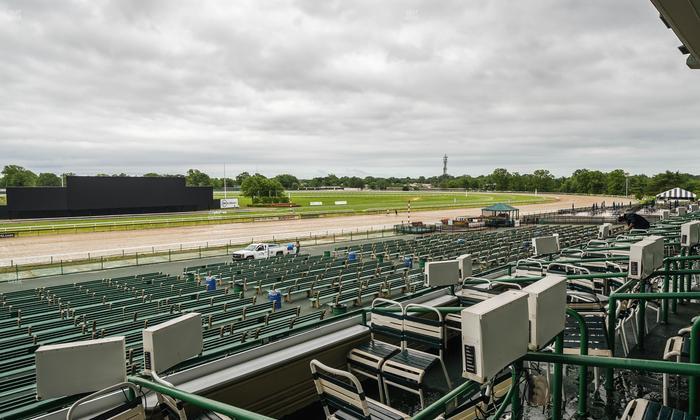 Monmouth Park - Section Grandstand Box 191 Seat View