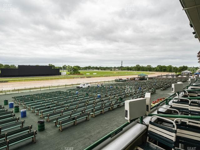 Monmouth Park - Section Grandstand Box 196 Seat View