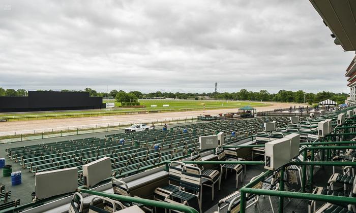 Monmouth Park - Section Grandstand Box 197 Seat View