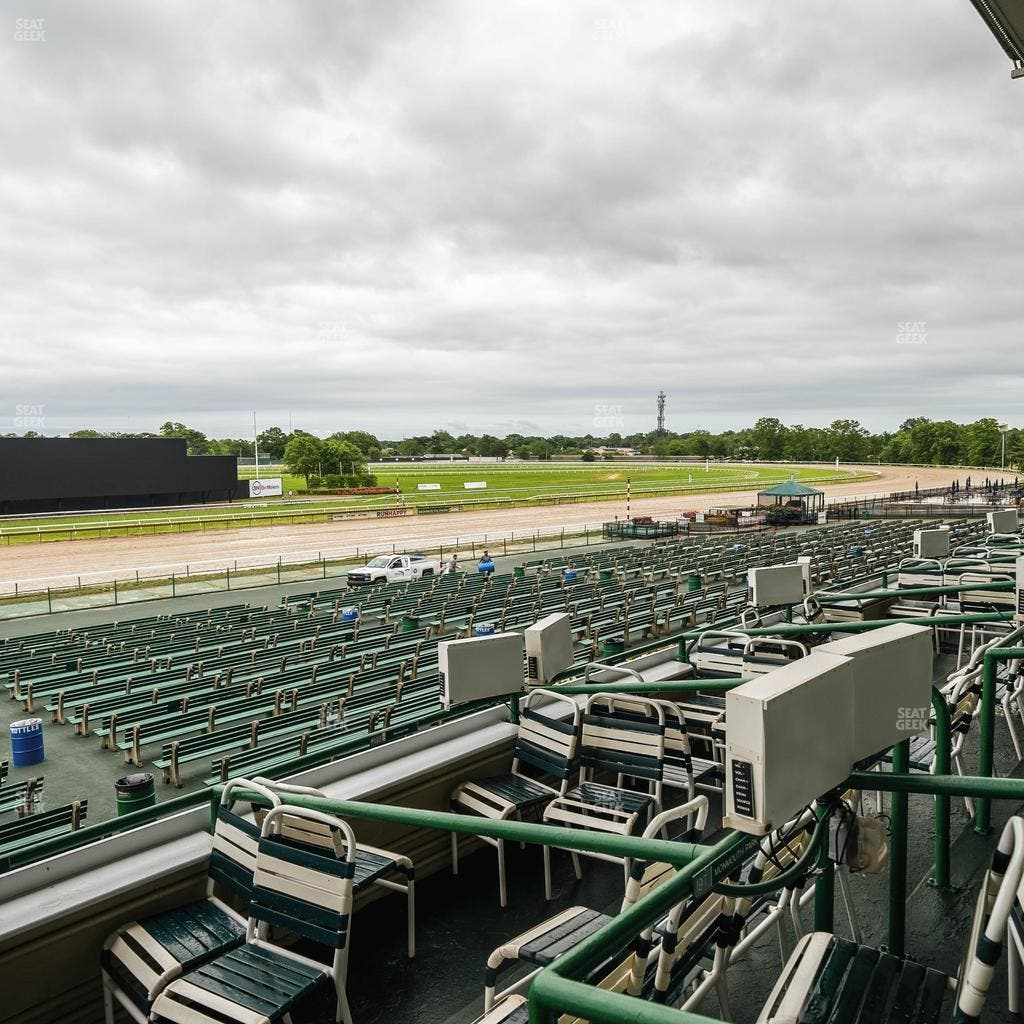 Monmouth Park - Section Grandstand Box 198 Seat View