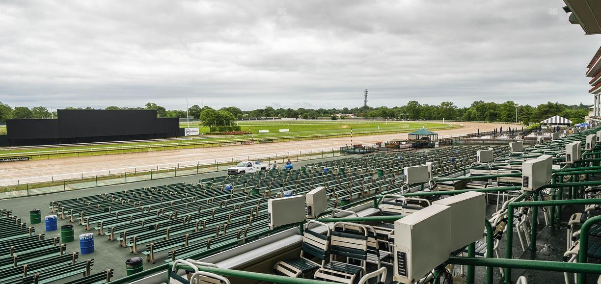 Monmouth Park - Section Grandstand Box 198 Seat View