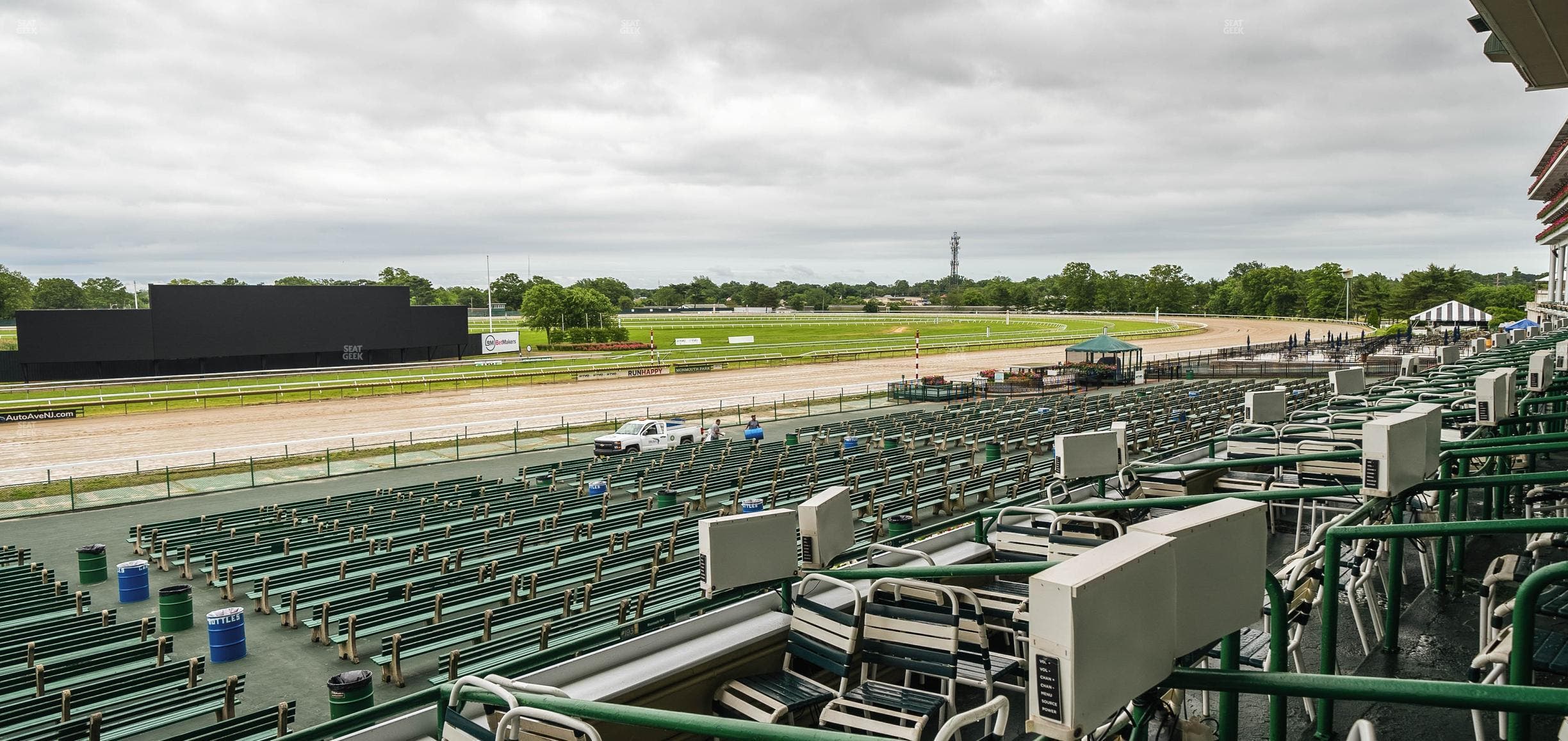 Monmouth Park - Section Grandstand Box 198 Seat View