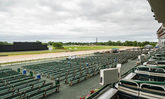 Monmouth Park - Section Grandstand Box 200 Seat View