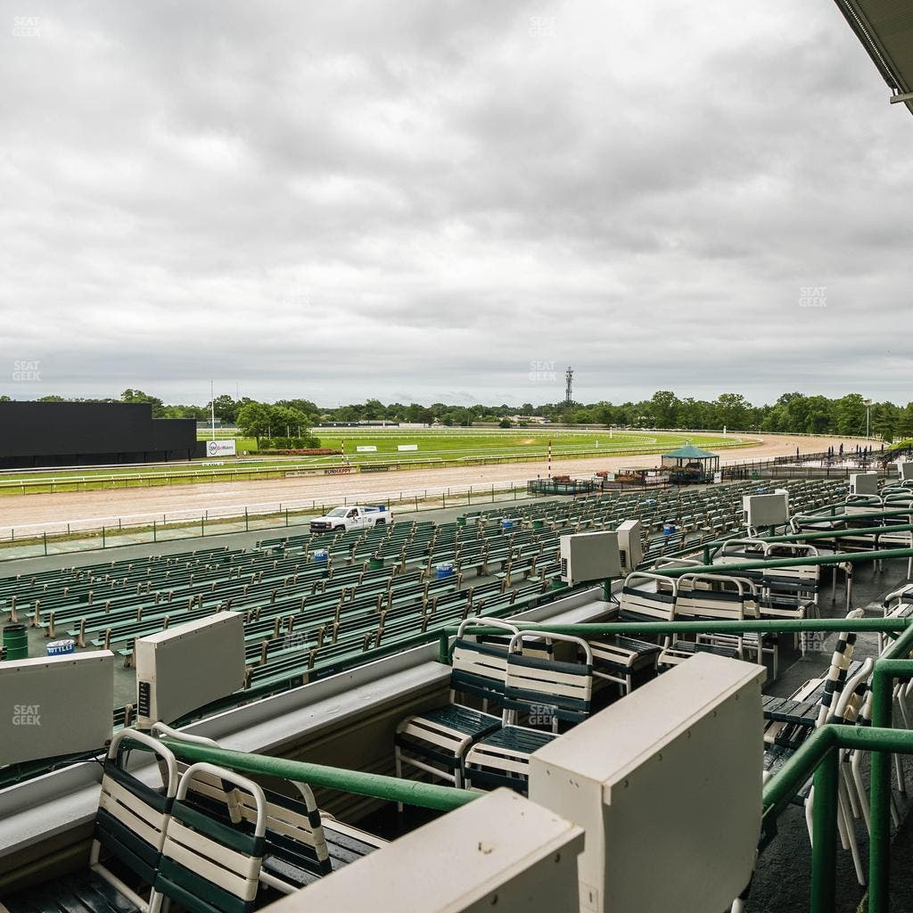 Monmouth Park - Section Grandstand Box 201 Seat View