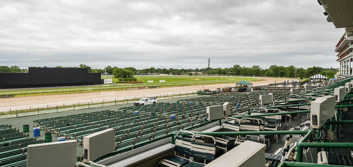 Monmouth Park - Section Grandstand Box 201 Seat View