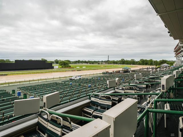 Monmouth Park - Section Grandstand Box 201 Seat View