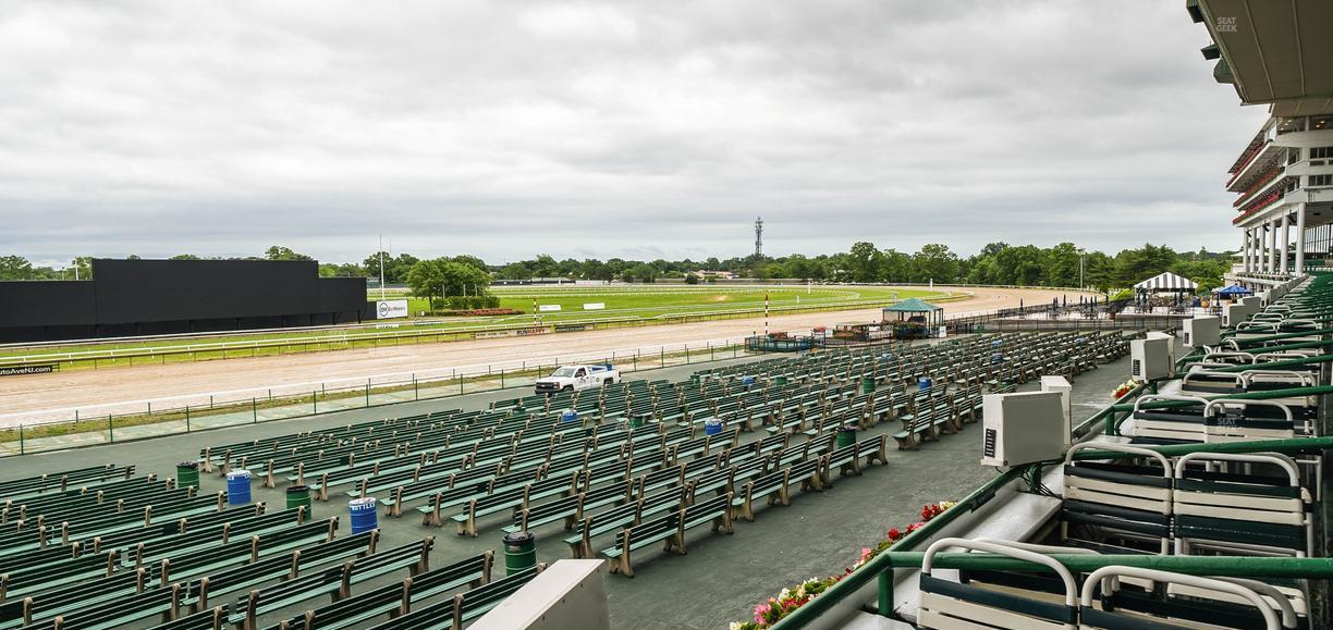 Monmouth Park - Section Grandstand Box 203 Seat View
