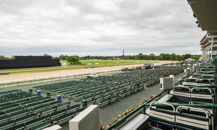 Monmouth Park - Section Grandstand Box 203 Seat View