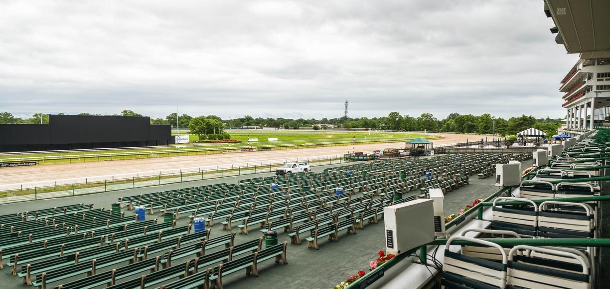 Monmouth Park - Section Grandstand Box 204 Seat View