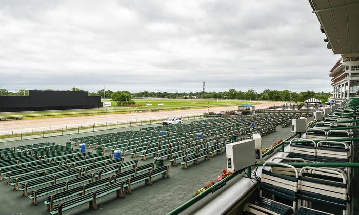 Monmouth Park - Section Grandstand Box 204 Seat View