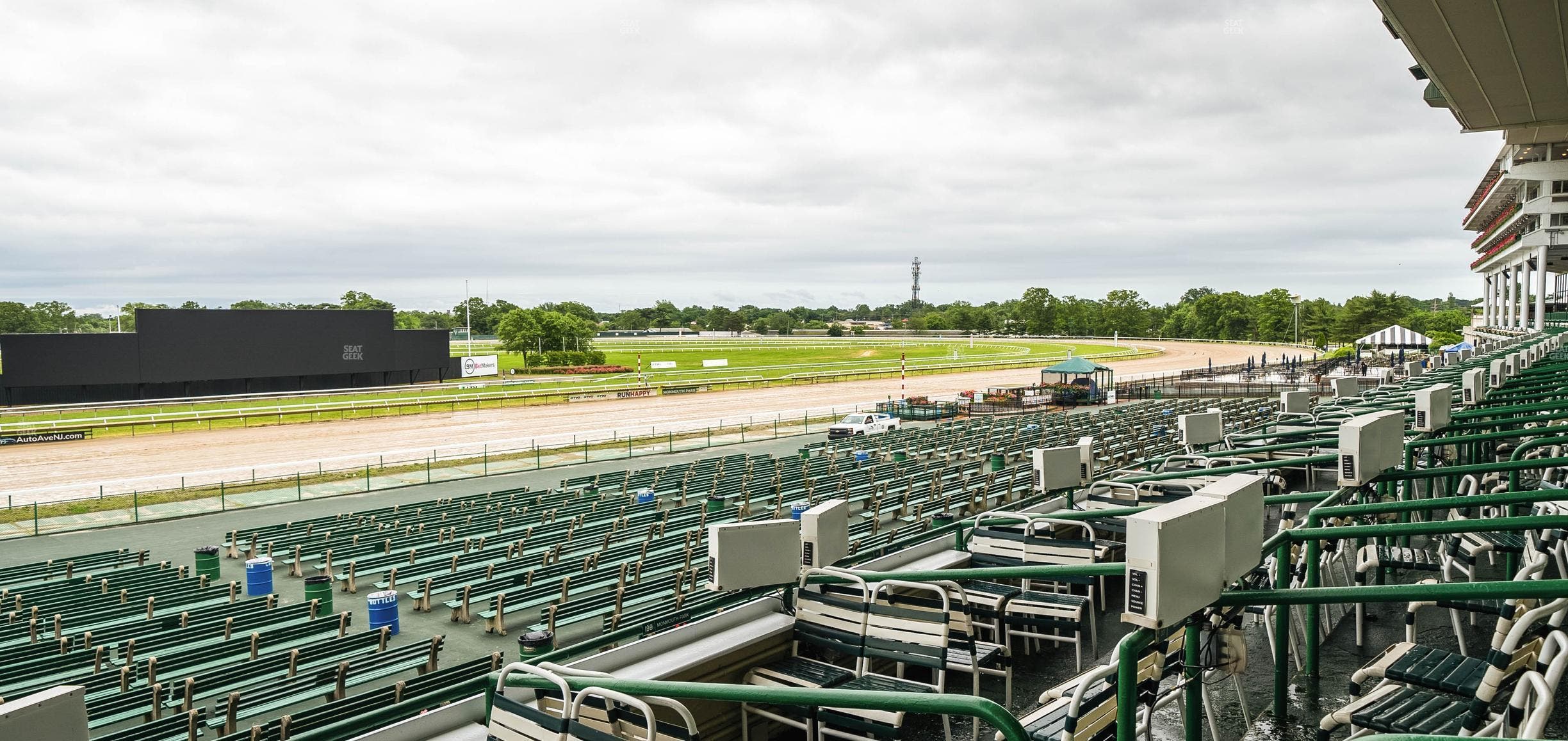 Monmouth Park - Section Grandstand Box 205 Seat View
