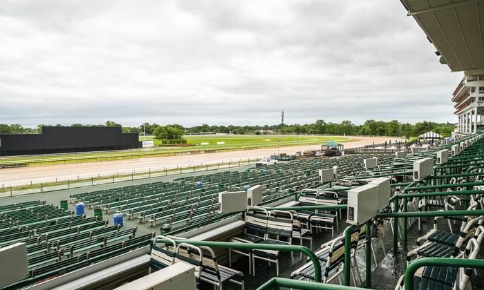 Monmouth Park - Section Grandstand Box 205 Seat View