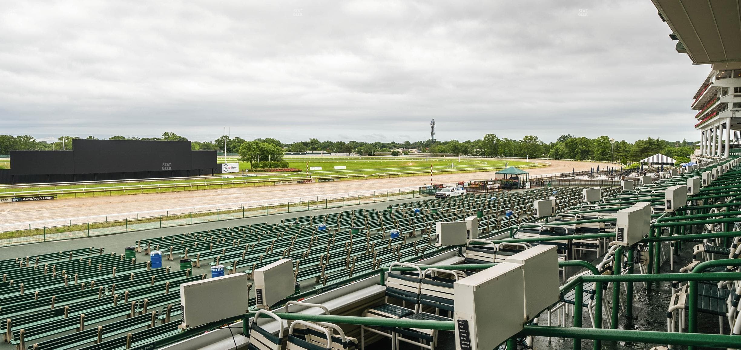 Monmouth Park - Section Grandstand Box 206 Seat View