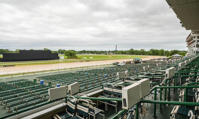 Monmouth Park - Section Grandstand Box 206 Seat View