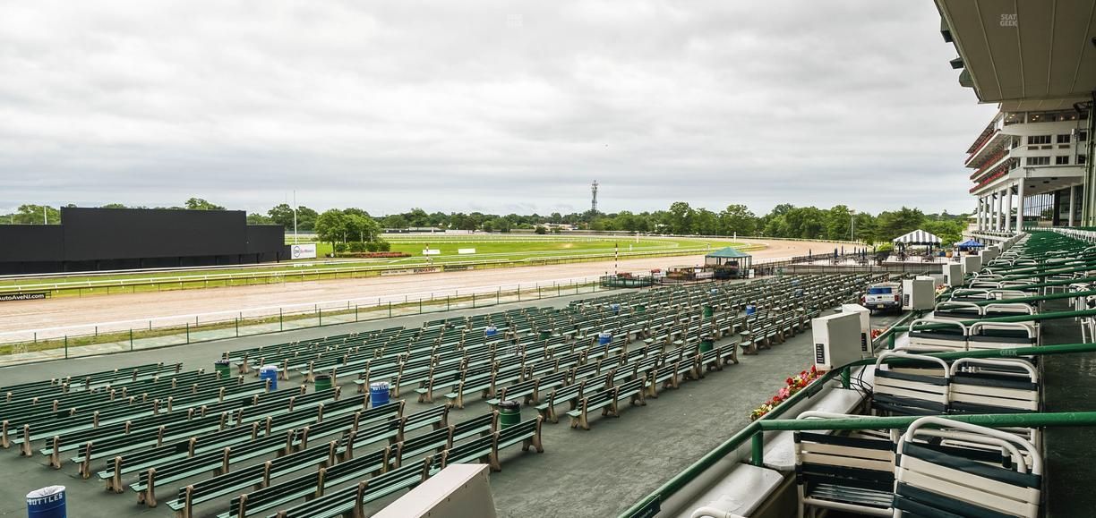 Monmouth Park - Section Grandstand Box 207 Seat View