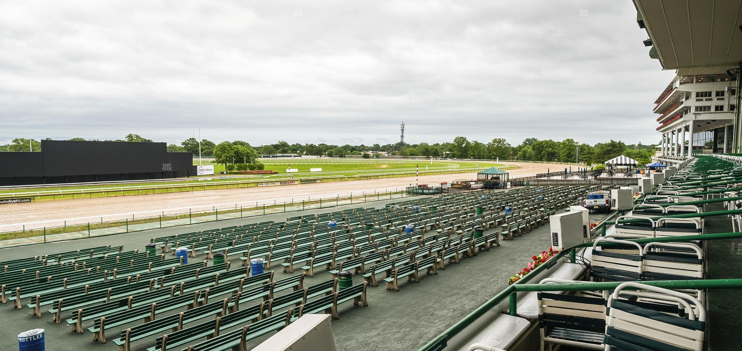 Monmouth Park - Section Grandstand Box 207 Seat View