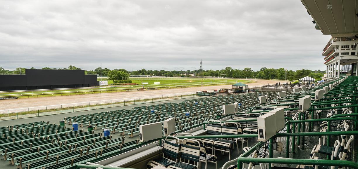 Monmouth Park - Section Grandstand Box 208 Seat View