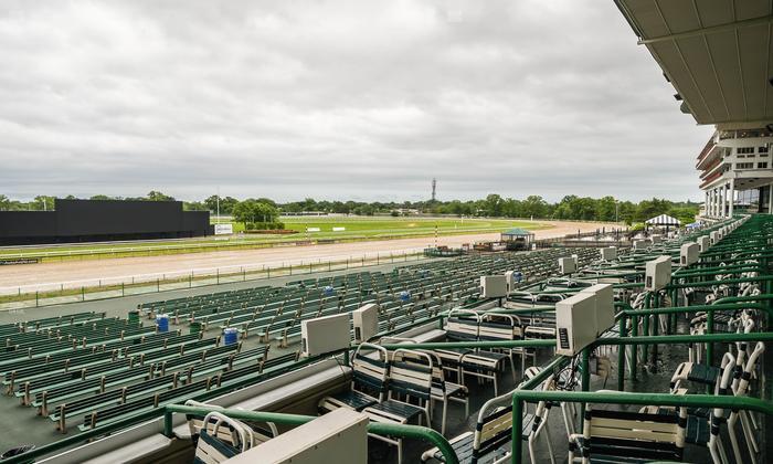 Monmouth Park - Section Grandstand Box 208 Seat View