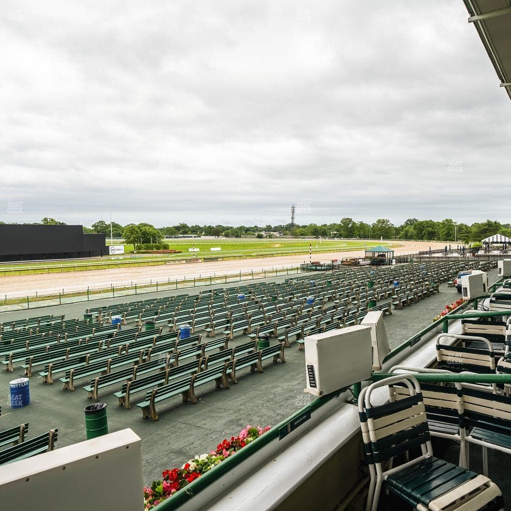 Monmouth Park - Section Grandstand Box 210 Seat View