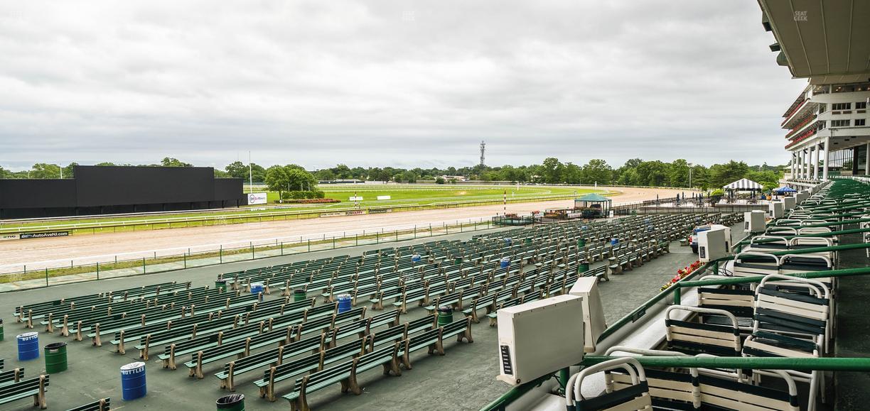 Monmouth Park - Section Grandstand Box 210 Seat View