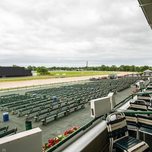 Monmouth Park - Section Grandstand Box 210 Seat View