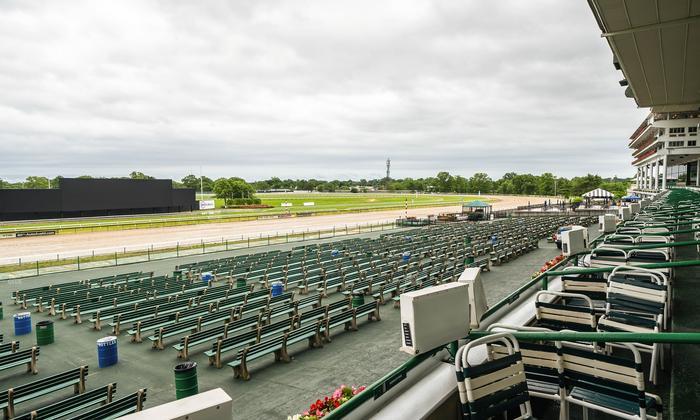 Monmouth Park - Section Grandstand Box 210 Seat View