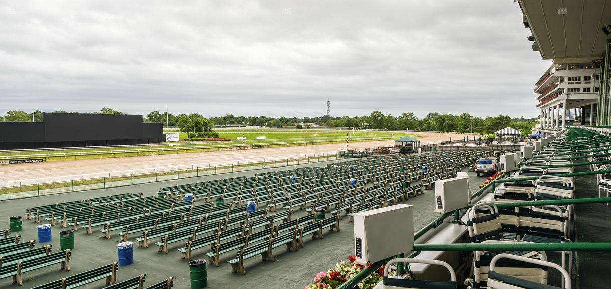 Monmouth Park - Section Grandstand Box 211 Seat View