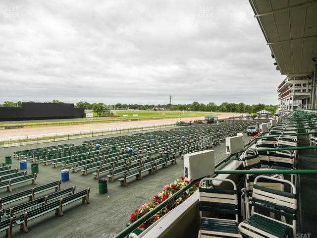 Monmouth Park - Section Grandstand Box 211 Seat View