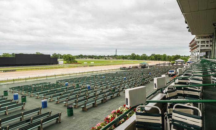Monmouth Park - Section Grandstand Box 211 Seat View