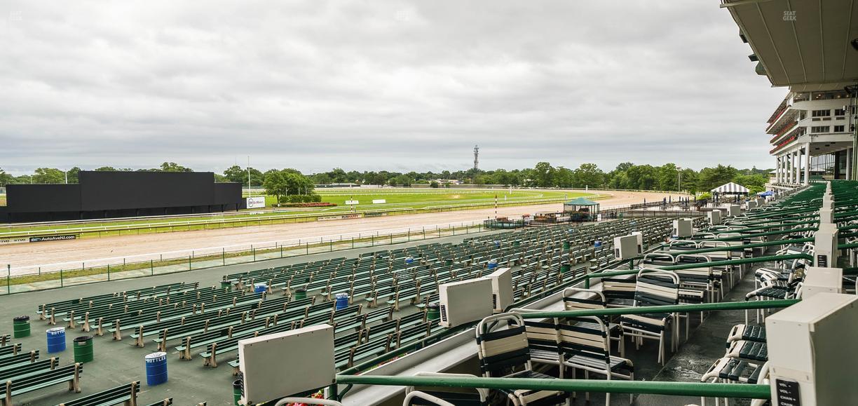 Monmouth Park - Section Grandstand Box 213 Seat View
