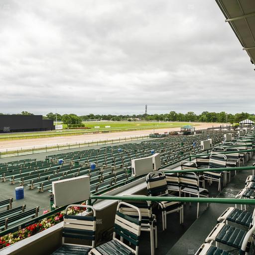 Monmouth Park - Section Grandstand Box 213 Seat View