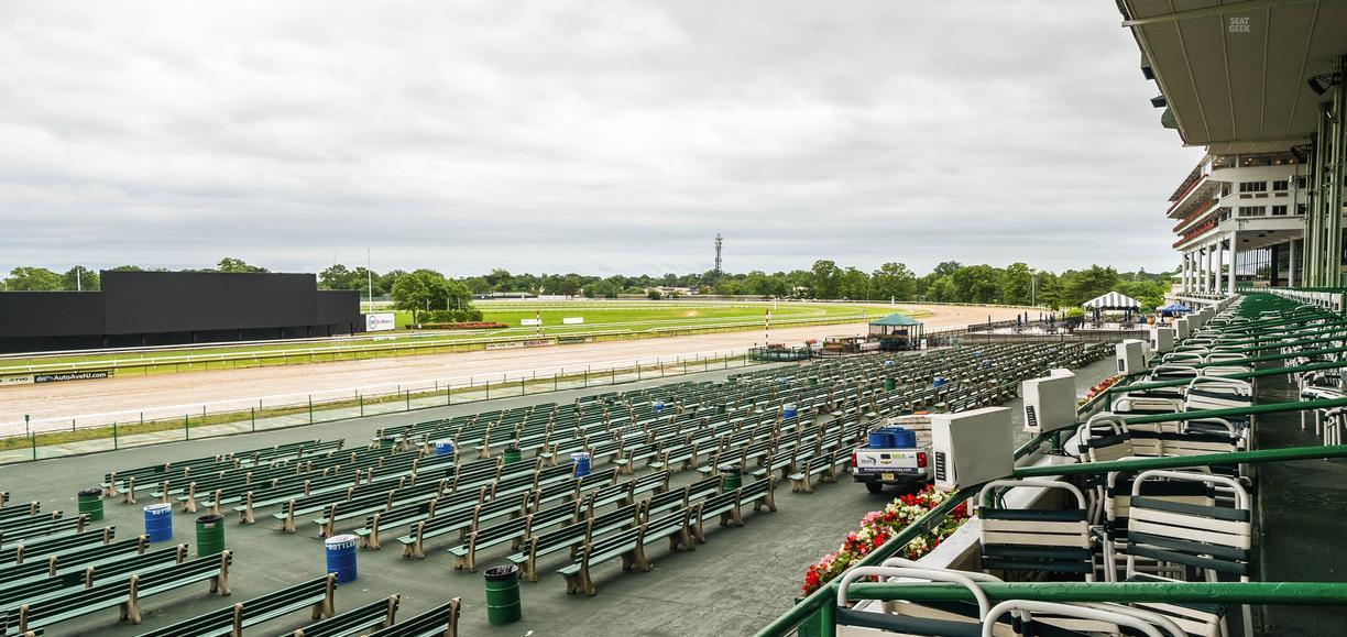 Monmouth Park - Section Grandstand Box 214 Seat View