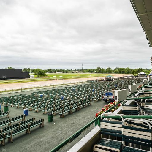 Monmouth Park - Section Grandstand Box 214 Seat View