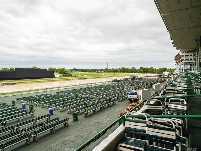 Monmouth Park - Section Grandstand Box 214 Seat View