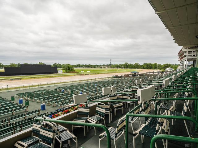 Monmouth Park - Section Grandstand Box 215 Seat View