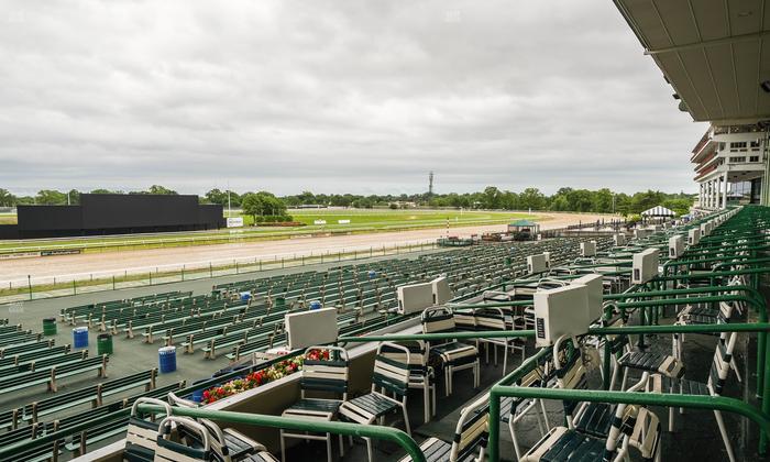 Monmouth Park - Section Grandstand Box 215 Seat View