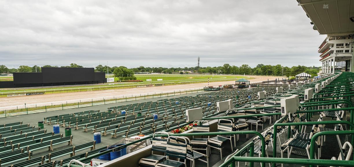 Monmouth Park - Section Grandstand Box 216 Seat View