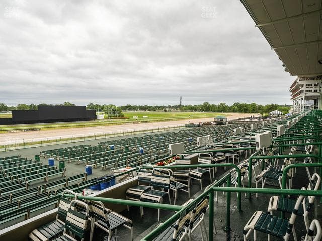 Monmouth Park - Section Grandstand Box 216 Seat View