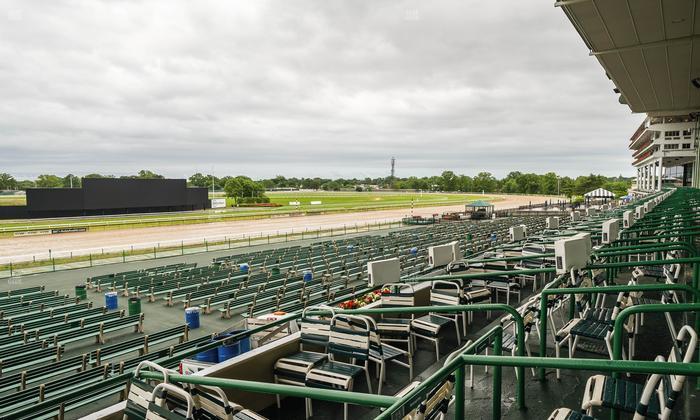 Monmouth Park - Section Grandstand Box 216 Seat View