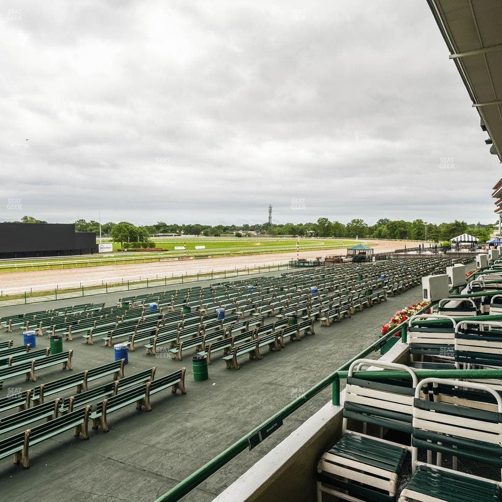 Monmouth Park - Section Grandstand Box 217 Seat View