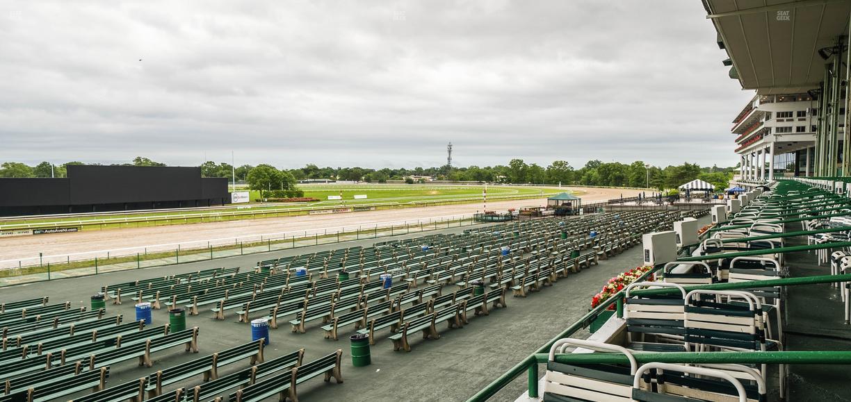 Monmouth Park - Section Grandstand Box 217 Seat View