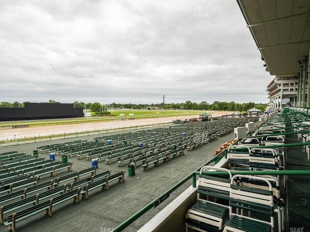 Monmouth Park - Section Grandstand Box 217 Seat View