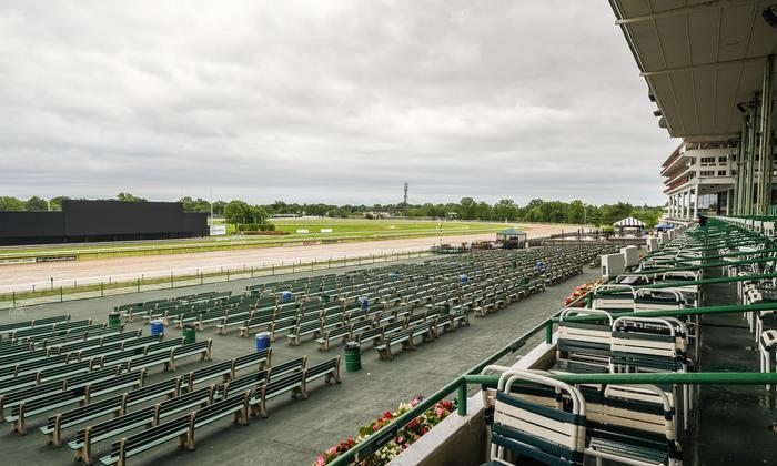 Monmouth Park - Section Grandstand Box 218 Seat View
