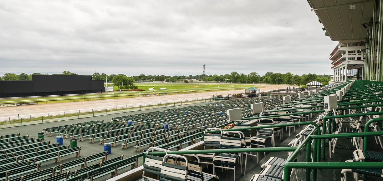 Monmouth Park - Section Grandstand Box 219 Seat View