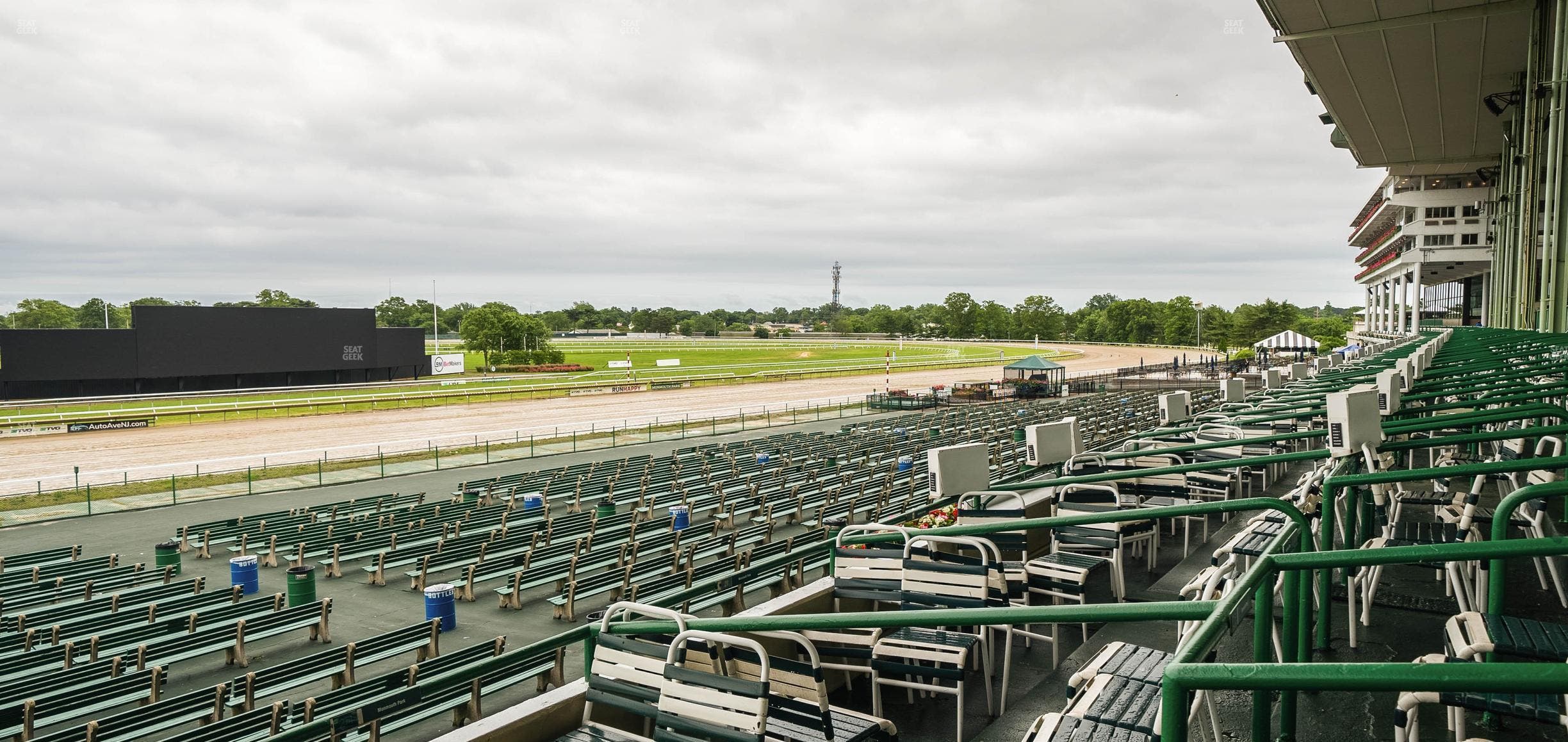 Monmouth Park - Section Grandstand Box 219 Seat View