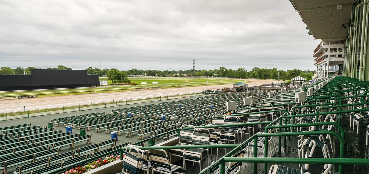 Monmouth Park - Section Grandstand Box 220 Seat View