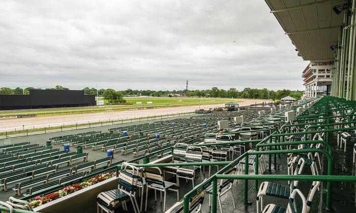 Monmouth Park - Section Grandstand Box 220 Seat View