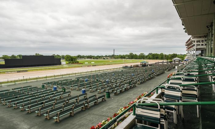 Monmouth Park - Section Grandstand Box 221 Seat View