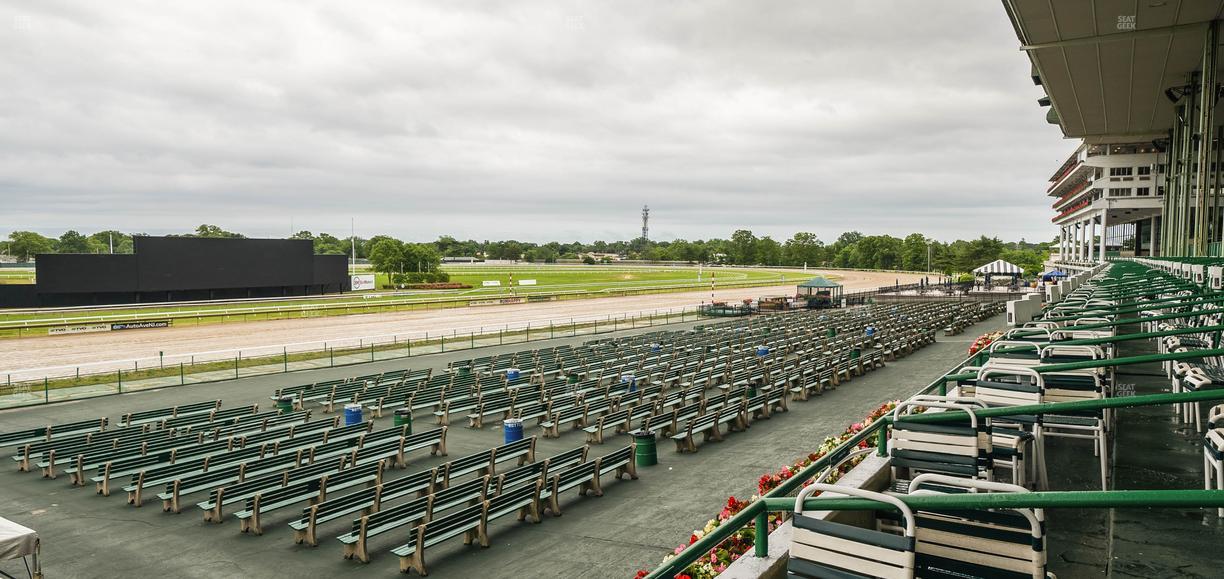 Monmouth Park - Section Grandstand Box 222 Seat View