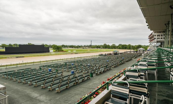 Monmouth Park - Section Grandstand Box 222 Seat View